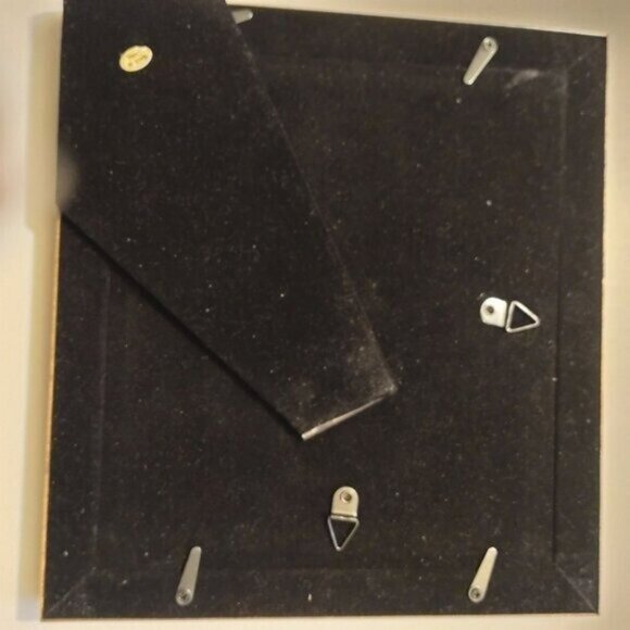 Gold Leaf Multi-Photo Collage Frame Hand-Finished 5x7 Wall/Tabletop Display . - Picture 4 of 4